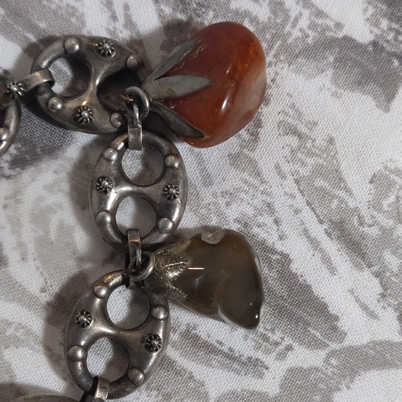 ETRU Vintage silver charm bracelet - Picture 4 of 6